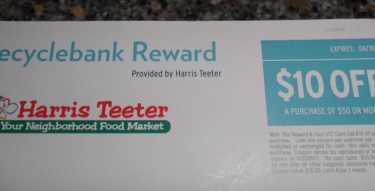 harris teeter 10 off 50 recyclebank printable coupon